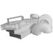 Toolstation Wasemkap-set voor T125 koker 3m wit