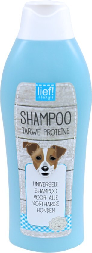 lief! Lief! - Honden Shampoo Korthaar Universeel - 750ml blauw