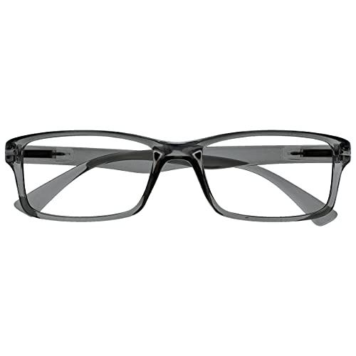 The Reading Glasses Company Grijze lezers Designer stijl Unisex R92-7 +2.50