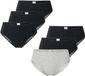 Schiesser Brasilslip Modern Multipacks - 6 stuks - Zwart/grijs