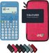 Casio fx-82NL incl. WYNGS Housse de protection Rose - Calculatrice scientifique - Pack de base