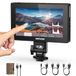 NEEWER 5,5 inch monitor camera, touchscreen IPS HD 1920x1080 1575nit, Loop in/out HDMI 4K met LUT 3D Peak Focus DSLR Video Assist HDR Waveform, batterij F750 5200mAh, DC7-24V/Type C 5V In, F500 PRO