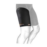 ShockDoctor Volwassenen Dijbeenbandage, Maat XXL, Zwart