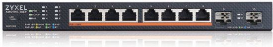 Zyxel XMG1915-10EP - Managed PoE+ Switch - 8x 2.5G Ethernet - 8x PoE - 130W - Layer 2