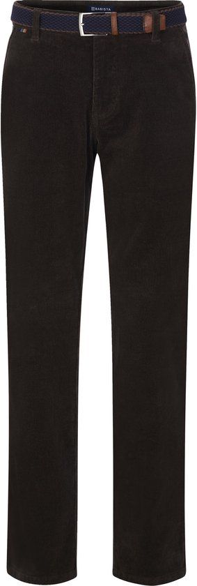 Babista heren Corduroy Broek - 50 - donkerbruin - Plus Size