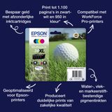 Epson 34 Cyaan Inktcartridge - Origineel - 300 Pagina's - C13T34624010