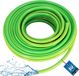 KOTARBAU® Tuyau d'arrosage, Tuyau d'eau, PVC, 20 m, Vert Jaune, 3/4 pouce, 4 couches, Flexible, Tuyau d'arrosage, Renforcé, Tuyau d'arrosage pour jardin