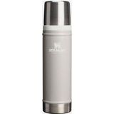 Stanley The Legendary Classic Bottle 20oz, Hammertone Ash 10-11345-0063 thermosfles met schenkdop en drinkbeker, 590 ml