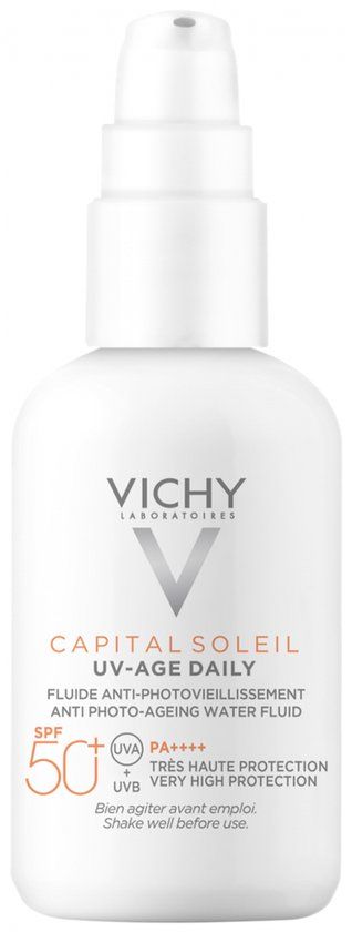 Vichy Capital Soleil UV-Age Daily SPF50+ - 40ml - Gezicht - Zonnefluide