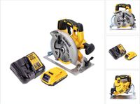 DeWalt DCS 570 D1 Scie circulaire sans fil 18 V 184 mm sans balais + 1x batterie 2,0 Ah + chargeur