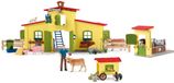 Schleich Farm World Stal met kippenhok en ponystal 72224