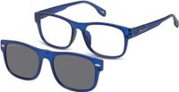 Montana Eyewear MRC1B leesbril met clip-on zonnebril +2.00 - Rechthoekig - Blauw
