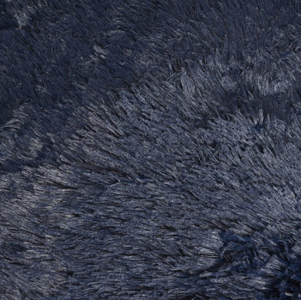 FLAMINGO Mand krems rond marine blauw 50 cm