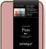 Schlafgut Pure Jersey Hoeslaken M - 120x200 - 130x220 154 Purple Mid