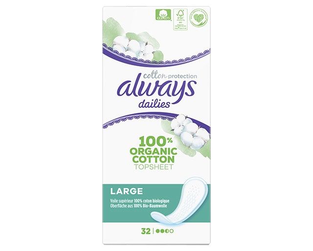 Always Cotton Protection - 32 stuks - Vrouw