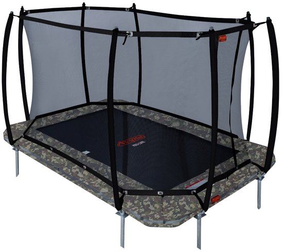 Avyna InGround Trampoline 340x240 (234) - Camouflage - Incl. Safety Net