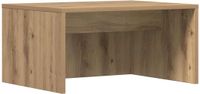 vidaXL Wandbureau Artisan Eiken Bewerkt Hout