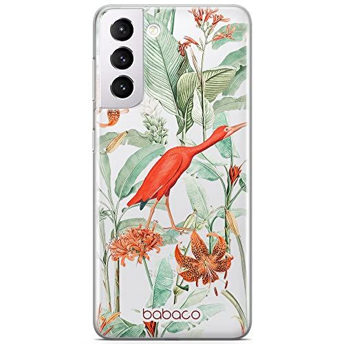 ERT GROUP mobiele telefoonhoesje voor Samsung S21 PLUS - Babaco Flowers 049