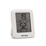MAKA Digitale Hygrometer - Thermometer voor Binnen - Luchtvochtigheidsmeter - Wit