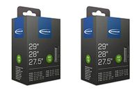 Schwalbe 2 x AV19 27,5" 28" 29" MTB fietsband 40 mm Schrader-ventiel