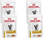 Royal Canin Veterinary Diet Urinary S/O Morsels Gravy Wet - Alimentation pour chat - 4 x 12x85 g
