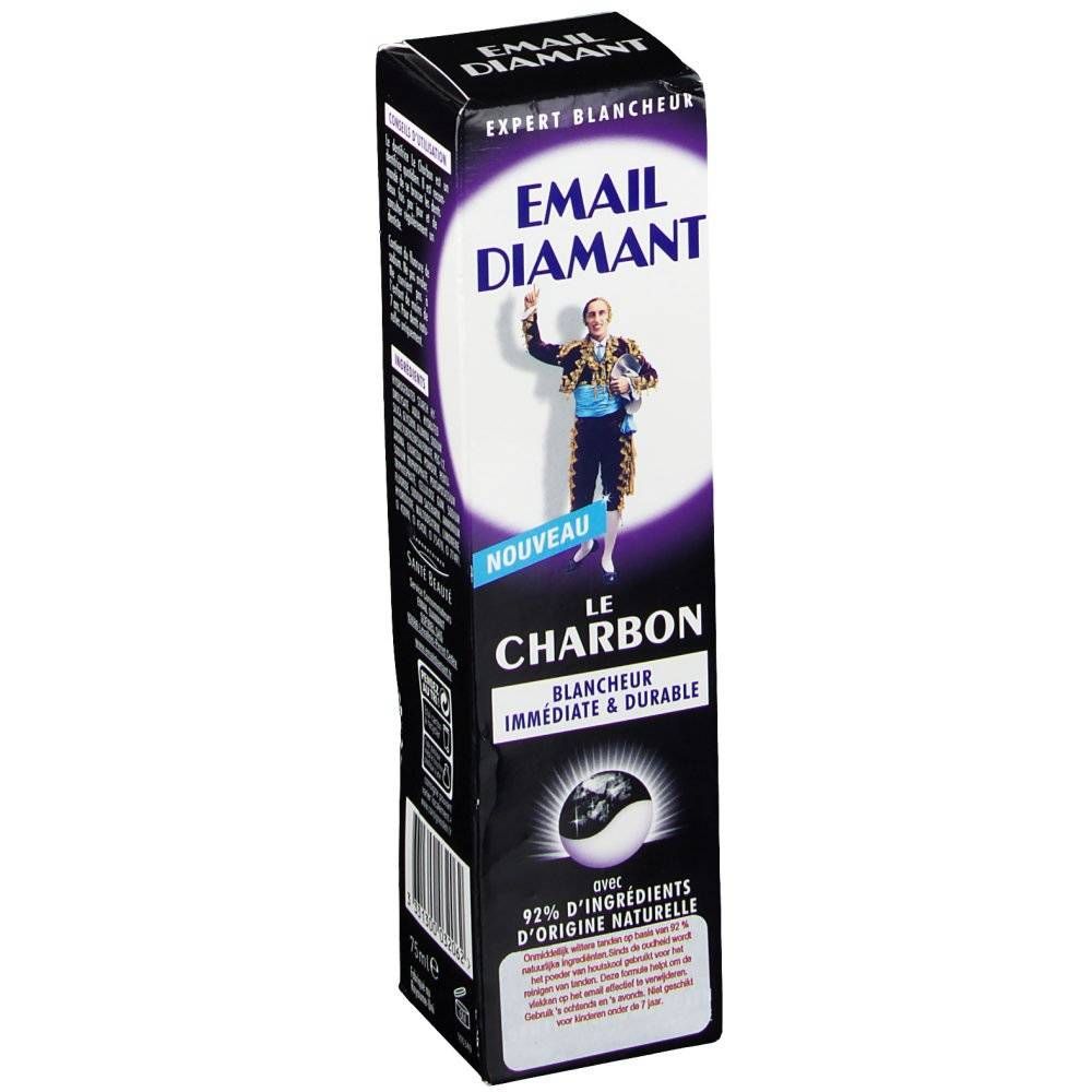 Email Diamant Tandpasta Steenkool 75 ml