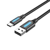 Watio Wave Kabel, USB-A naar USB-C, 1 m, blauw