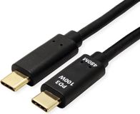 VALUE USB 2.0 Kabel USB C naar USB C 2m Zwart 100W