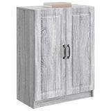 vidaXL Dressoir Grijs sonoma 66 x 34,5 x 87 cm Bewerkt hout