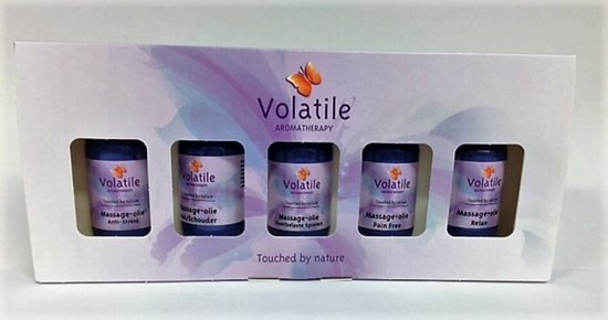 Volatile Cadeauverpakking Massage Sport, 30 Ml, 5 Stuk 5 ml