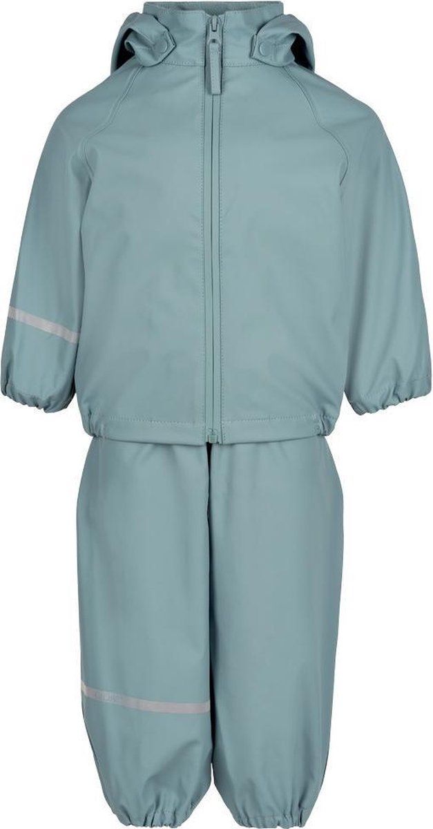 CELAVI Regenpak Basic Junior Polyester Lichtblauw Maat 110