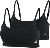 adidas Sportswear 2PK BRALETTE - Sport Active Modal Comfort – Damen Onderbroek - zwart