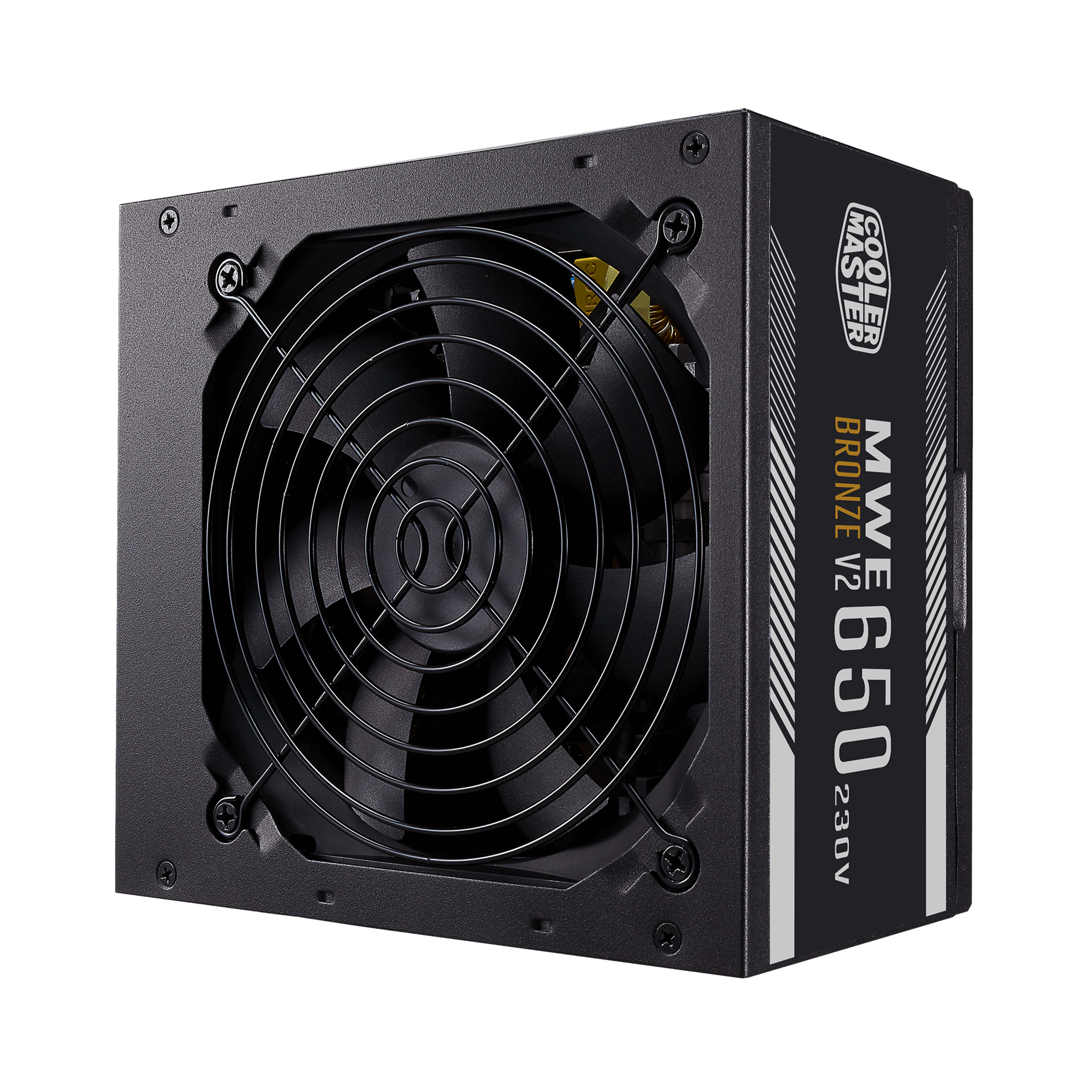 Cooler Master MWE 650 Bronze 230V V2 - Voeding - Zwart