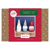 Eenvoudig te maken stof Kit-Grote Santa Trio, One Size