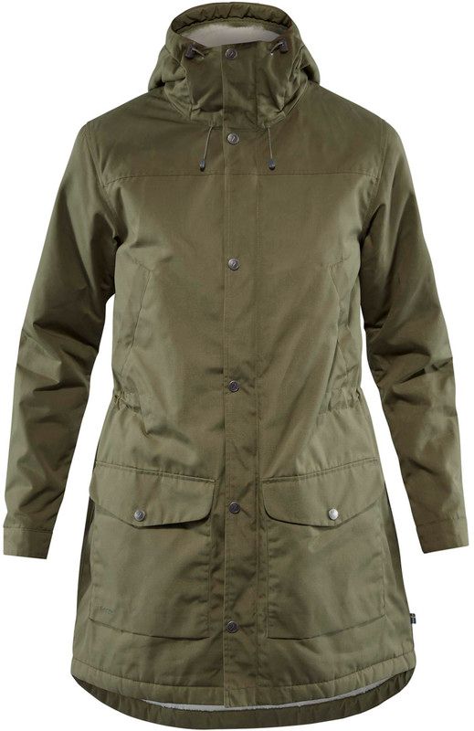 Fjällräven Greenland Jas Dames olijf XS 2018 Parka s