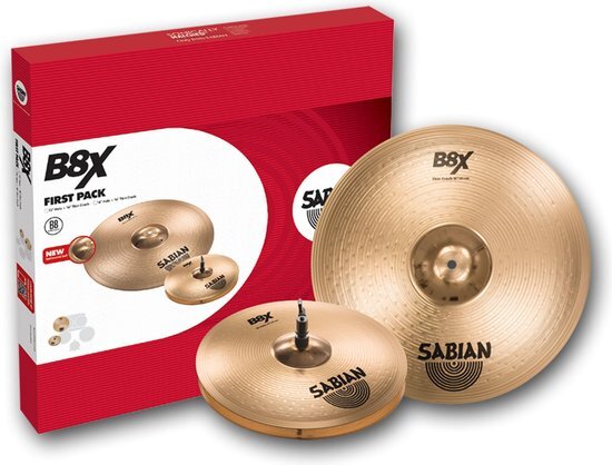 Sabian B8X First Pack 14 bekkenset