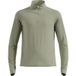 Odlo Zeroweight Warm Mid Layer 1/2 Zip Hardloopshirt Heren - olijf, Maat XXL