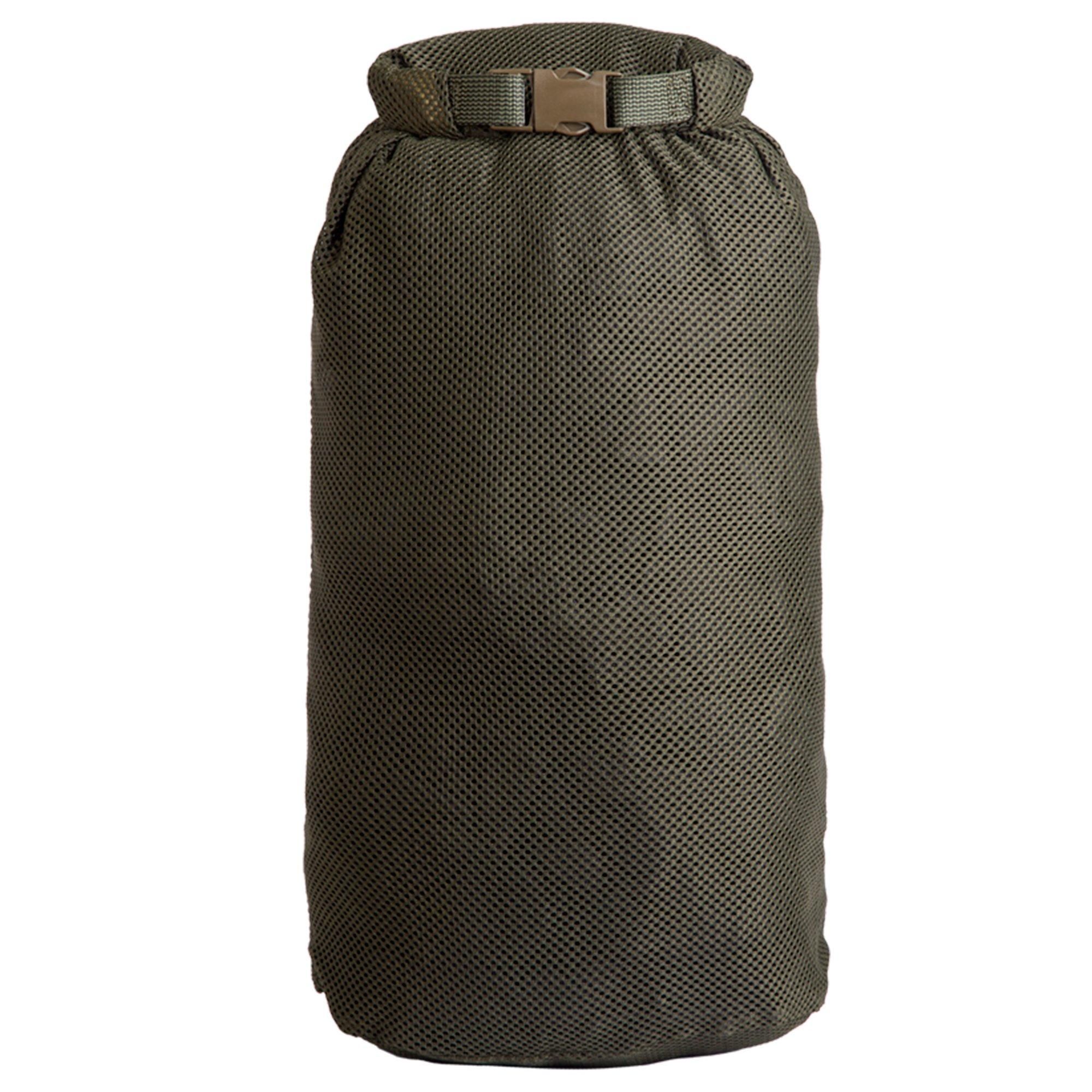 Savotta Rolltop Mesh Opbergzak - 20L - Groen