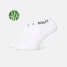 SOLIT socks Bamboe Enkelsokken die niet afzakken - Maat 35-38 - Wit - 3 paar