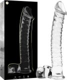 Ibiza Nebula Series Transparant Glas Anal Plug
