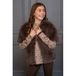 Like Flo Young imitatiebont vest - donkerbruin