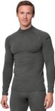 DANISH ENDURANCE Merino Wol Thermoshirt Heren - voor Extreme Kou - Donkergrijs - Maat XXL