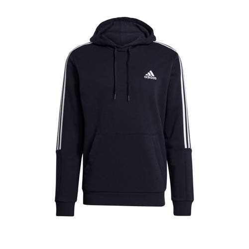 Adidas Performance sporthoodie donkerblauw/wit - 4064045157248