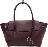 Marc O'Polo Gaby Shopper Schoudertas Black Cherry