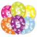 Amscan ballonnen 5 jaar 6 stuks 28 cm - Multicolor