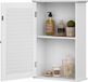 Vasagle Meuble mural - Blanc - 40 x 16 x 60 cm