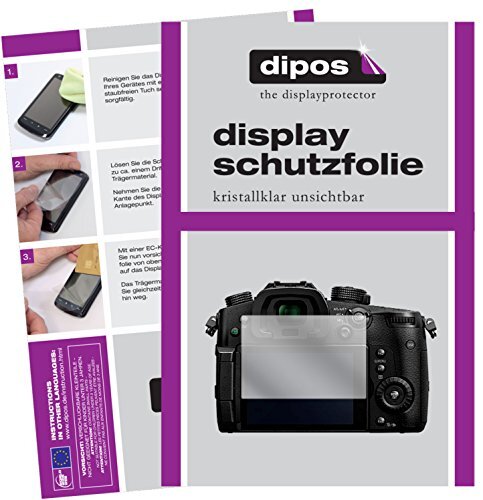 dipos I 6X beschermfolie helder compatibel met Panasonic Lumix DMC-GH5 folie displaybeschermfolie