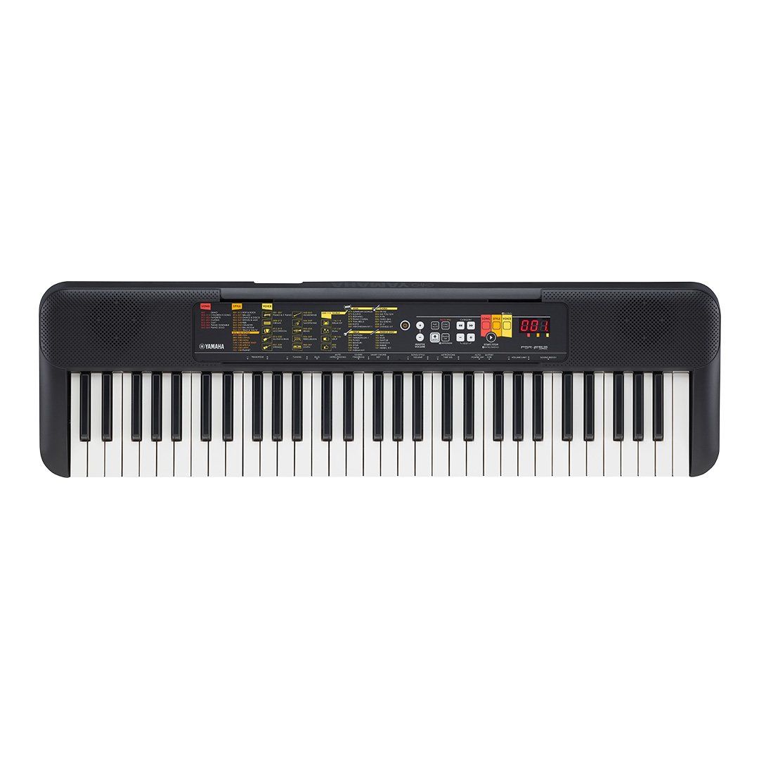 Yamaha PSR-F52 Keyboard - Engels Handleiding - Zwart