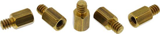 InLine 7778750er Pack afstandhouders schroevenset, voor moederborden