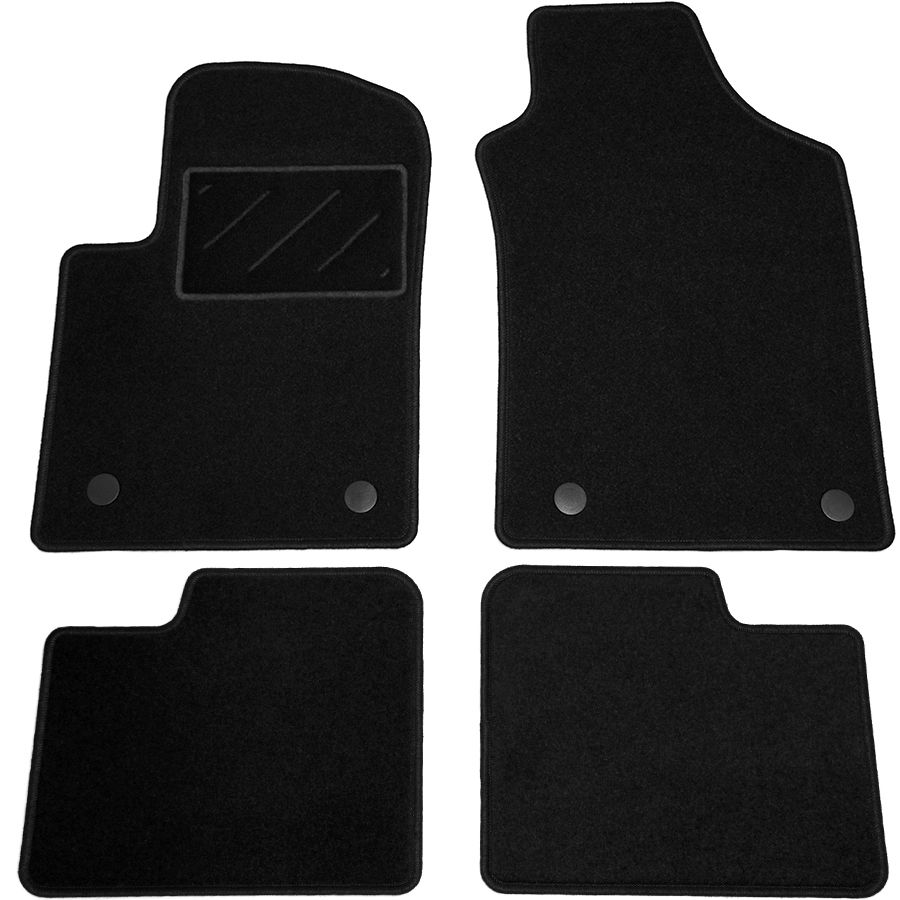 4-delige set - geschikt voor Fiat 500 / Cabrio 2013-